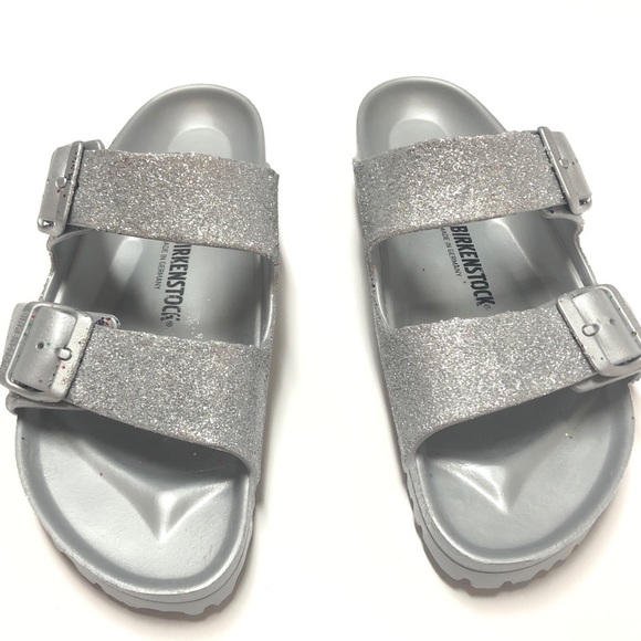 black glitter birkenstocks